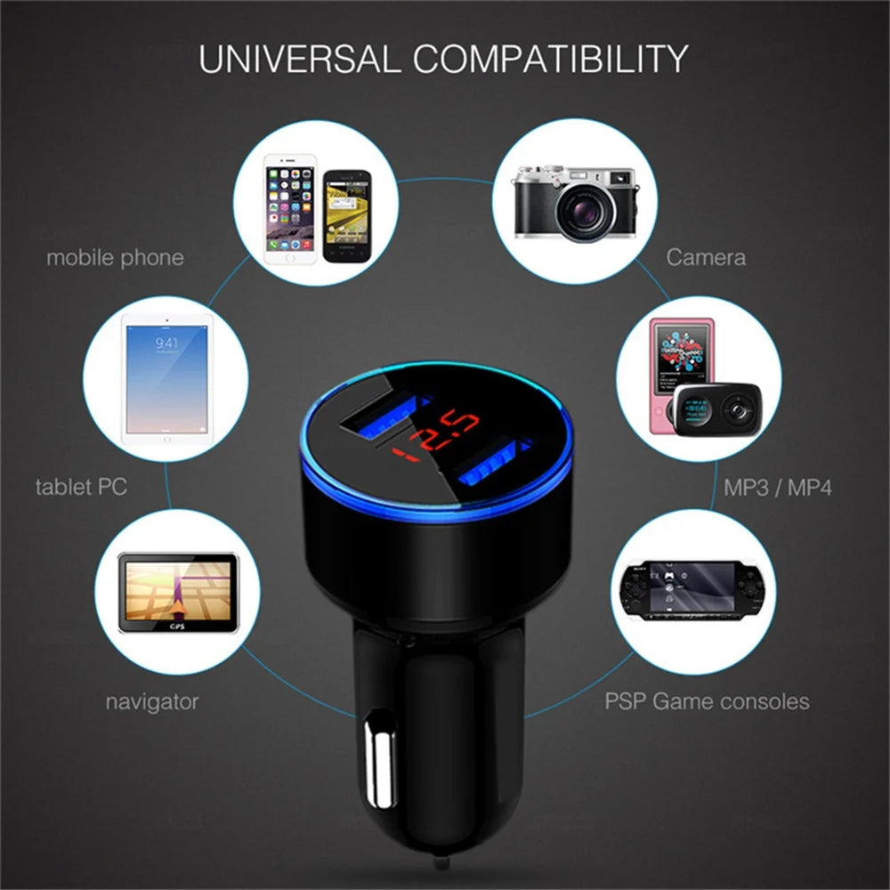 High Quality 3.1A Dual USB Car Charger