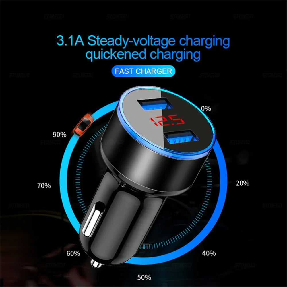 High Quality 3.1A Dual USB Car Charger