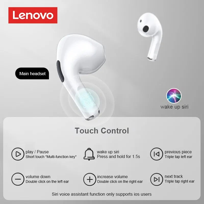 Lenovo LP40 Earphones TWS Wireless Bluetooth 5.0 Earbuds