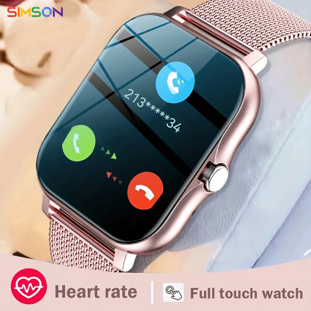Smart-Watch Android Phone Women Bluetooth Call Smart Watch Men